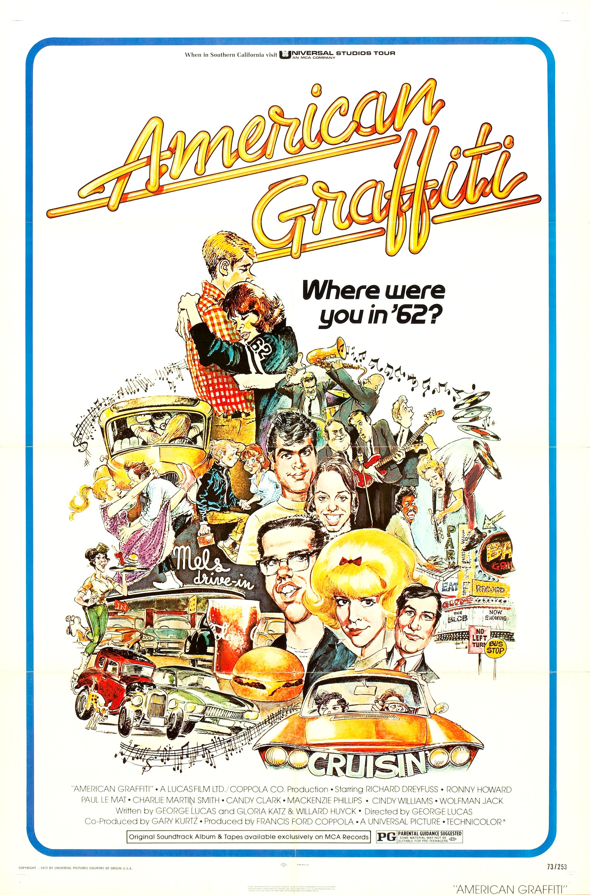 American Graffiti (1973) poster